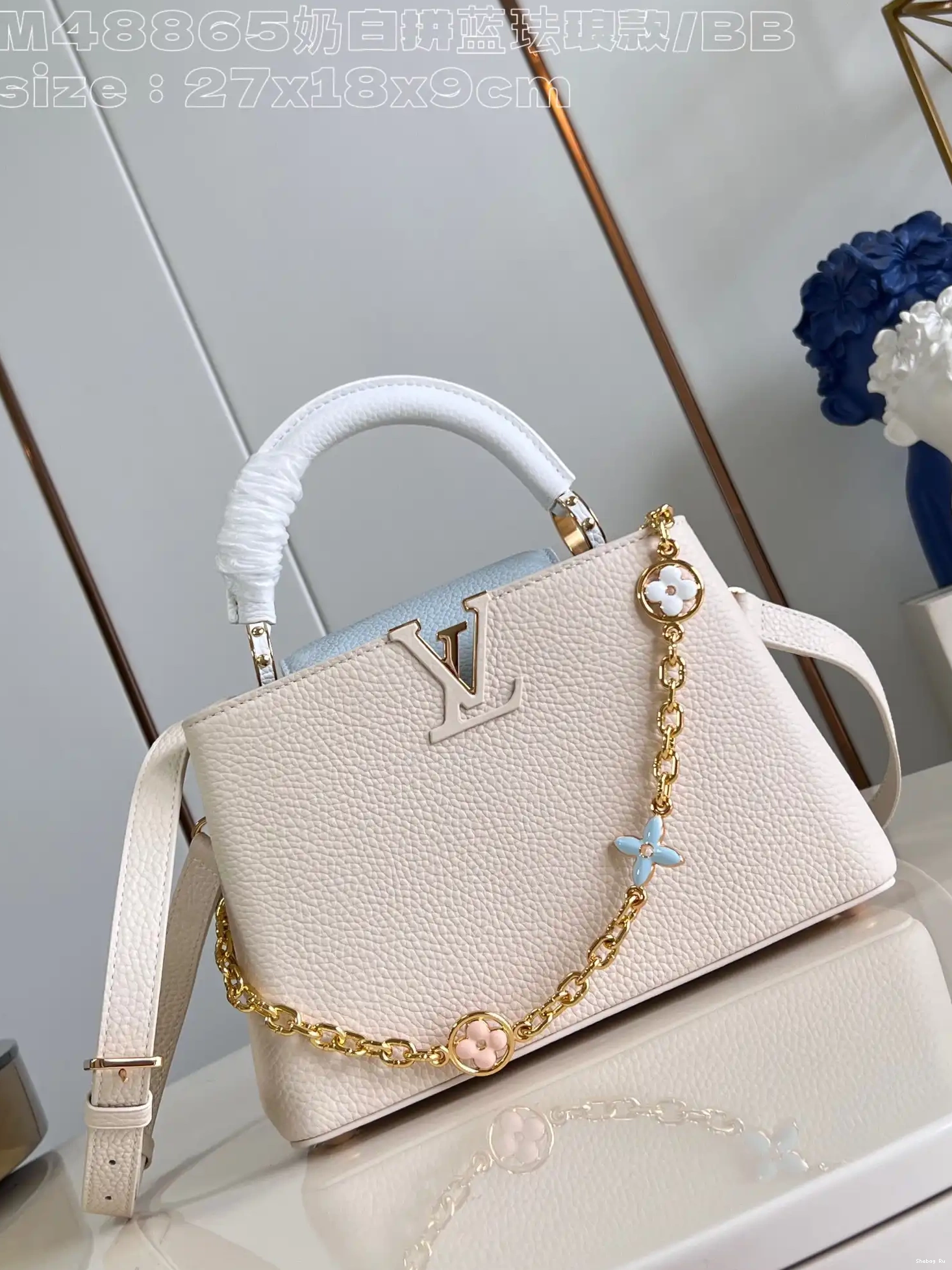 LOUIS BB-27*18*9CM VUITTON CAPUCINES 0630
